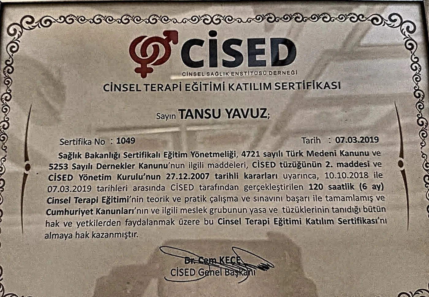 Eğitim sertifikaları
