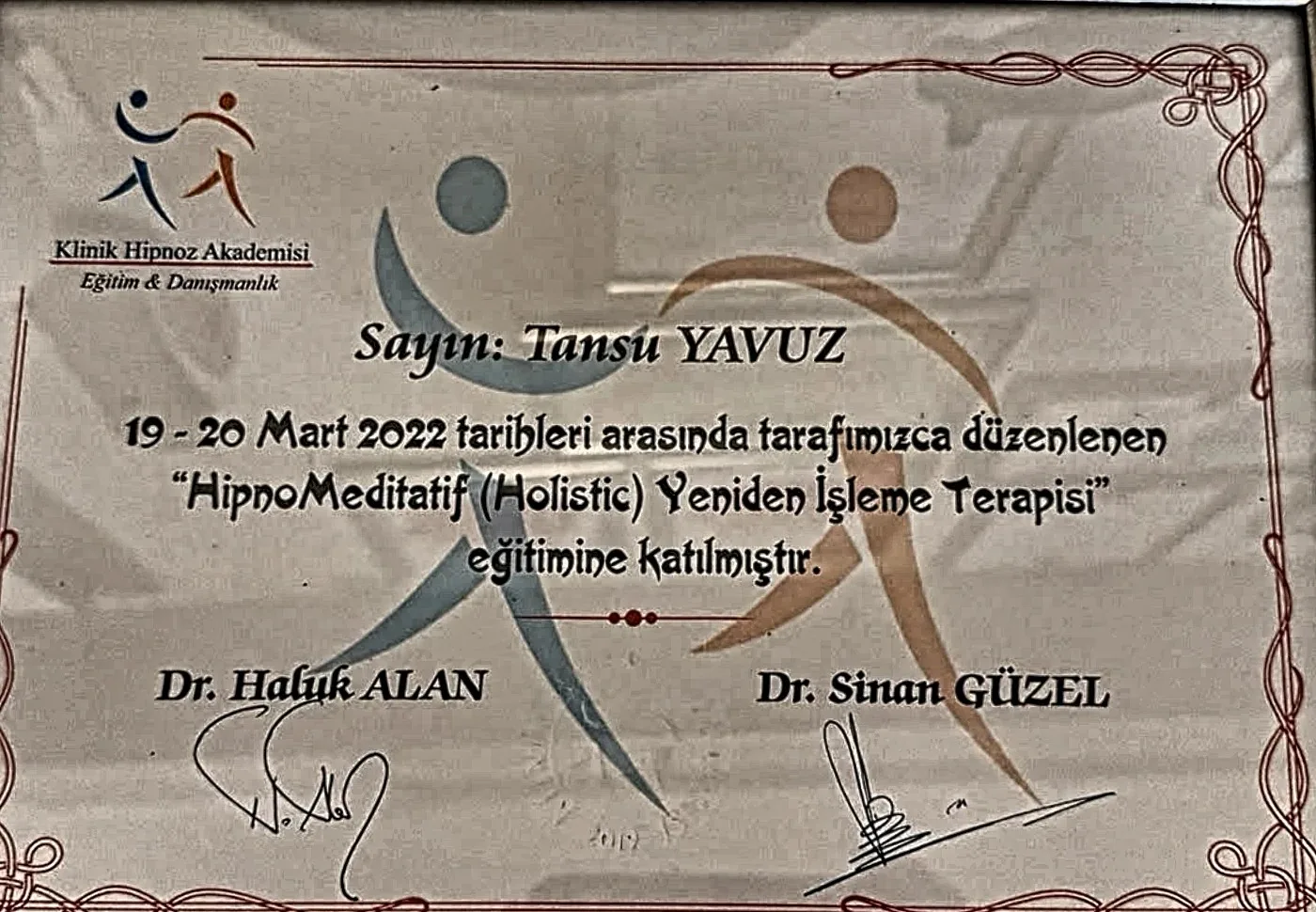 Eğitim sertifikaları